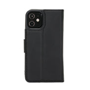 Liluri iPhone 12 Mini abnehmbare Leder-Geldbörsenhülle