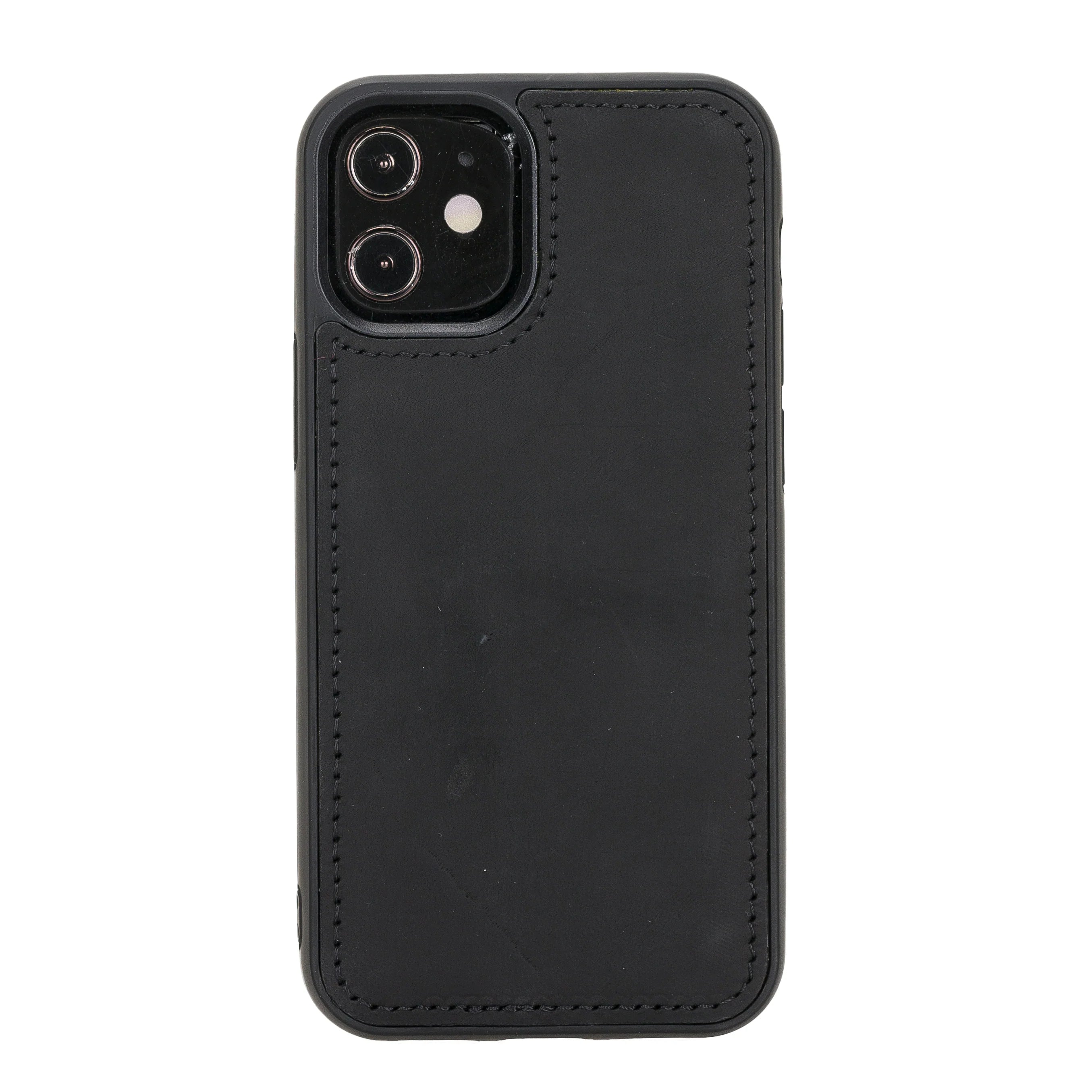 Liluri iPhone 12 Mini abnehmbare Leder-Geldbörsenhülle