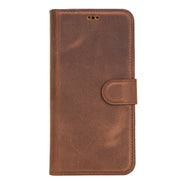 Liluri iPhone 12 Pro Max abnehmbare Leder-Brieftaschenhülle