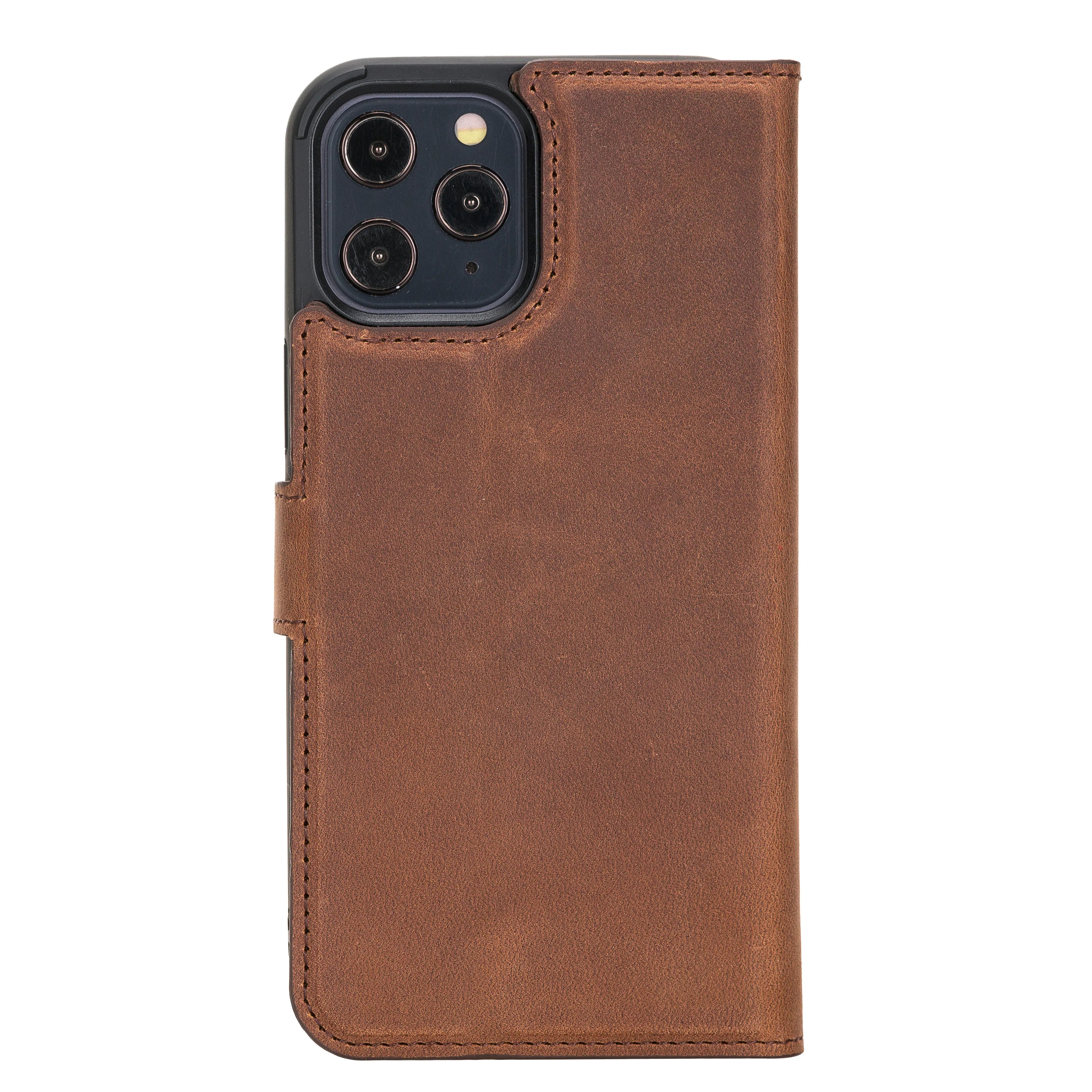 Liluri iPhone 12 Pro Max abnehmbare Leder-Brieftaschenhülle