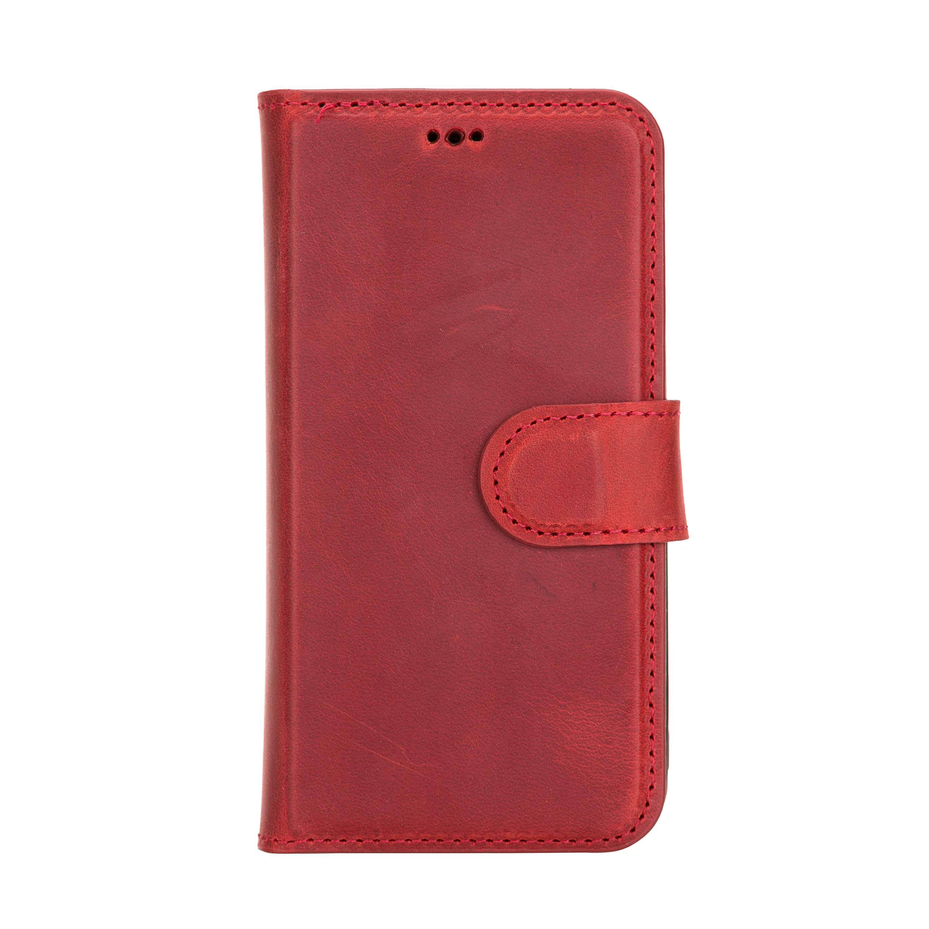 Liluri iPhone 12 Mini abnehmbare Leder-Geldbörsenhülle