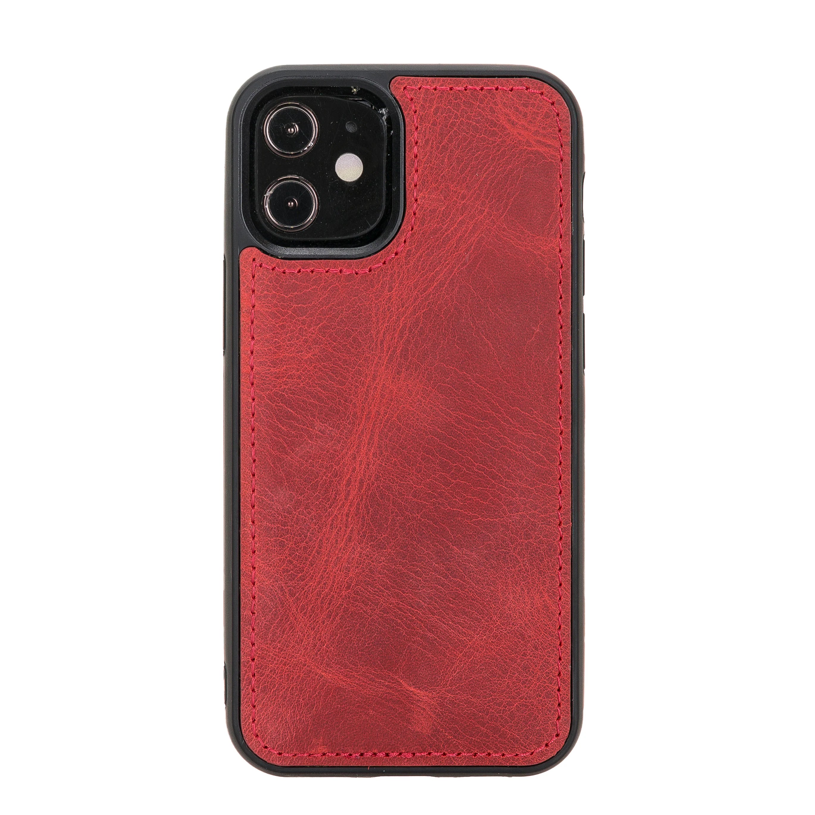 Liluri iPhone 12 Mini abnehmbare Leder-Geldbörsenhülle