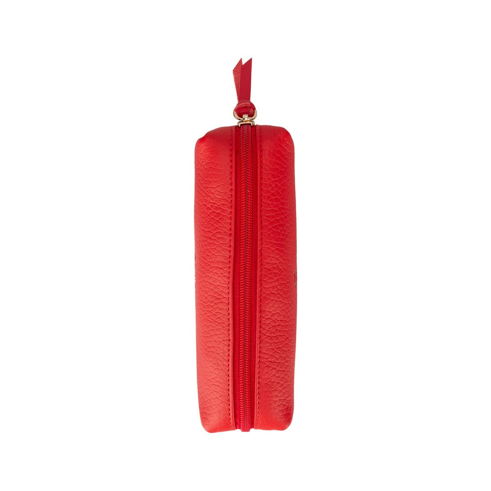 Mehrteiliges Leder-Federmäppchen