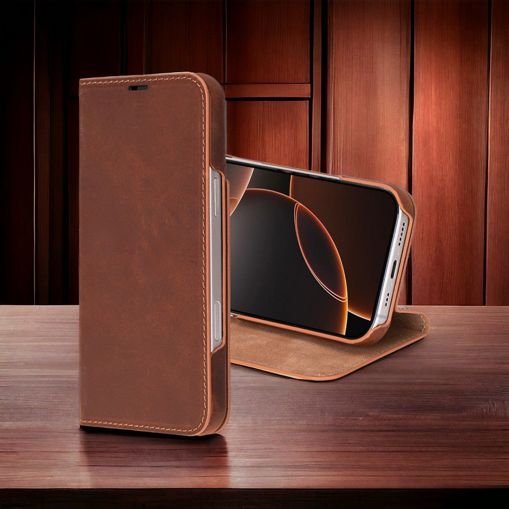Sonat Leather I Phone 16 Pro Max Folio Case