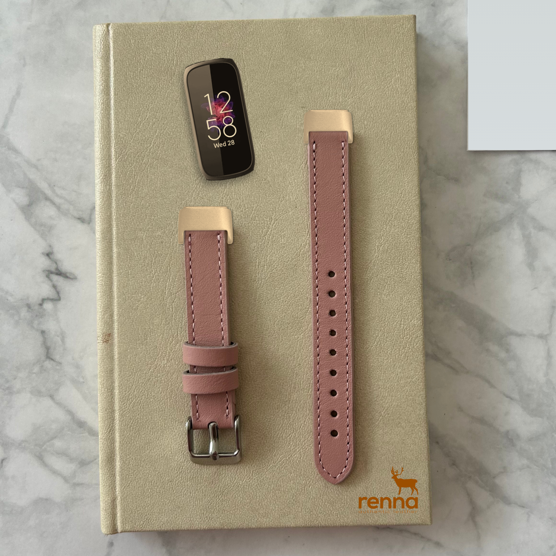 Ferro-Lederarmbänder für Fitbit Inspire Uhren