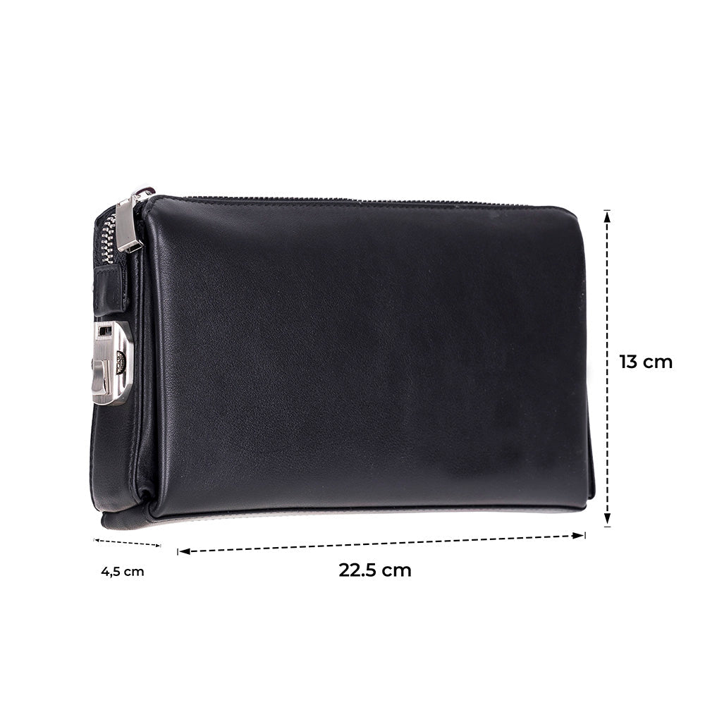 Clutch-Tasche aus Lupusleder