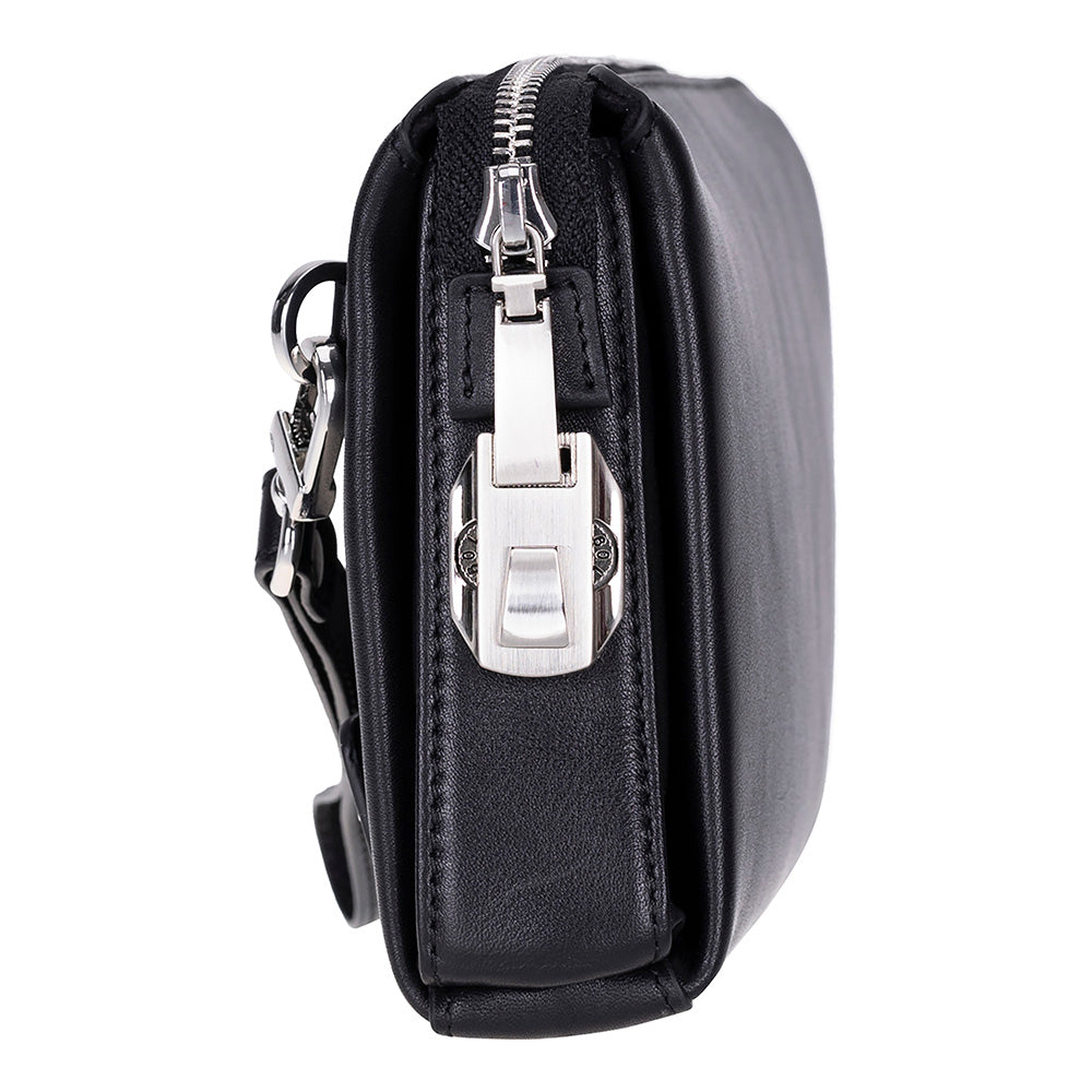 Lupus Leather Clutch Bag