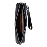 Lupus Leather Clutch Bag