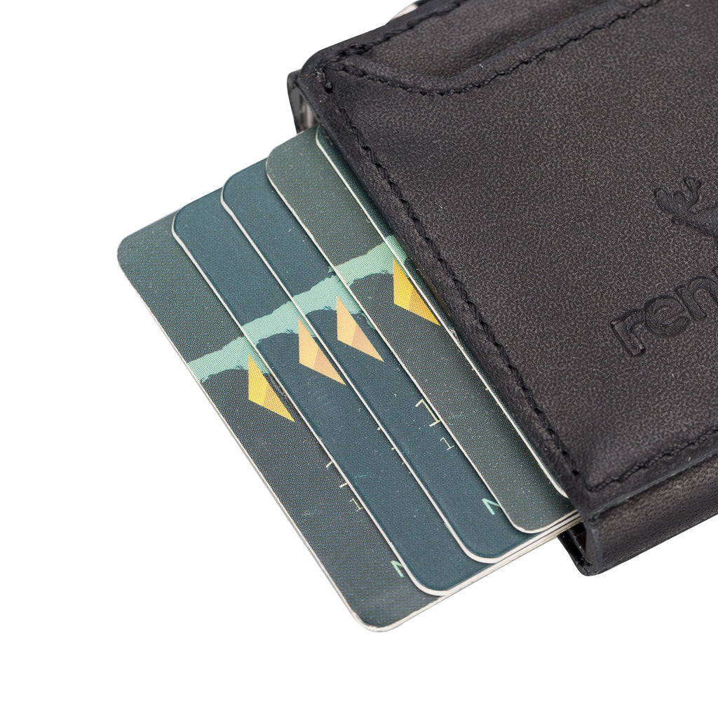 CHALLENGER×POTER LETHER CARD WALLET Wallets — Challenger