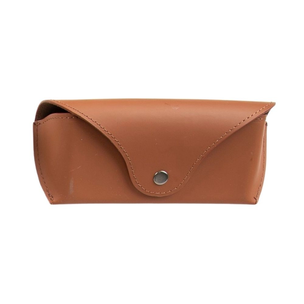 Roan Genuine Leather Glasses Case – Handmade Eyeglass & Sunglasses Cover for Men & Women