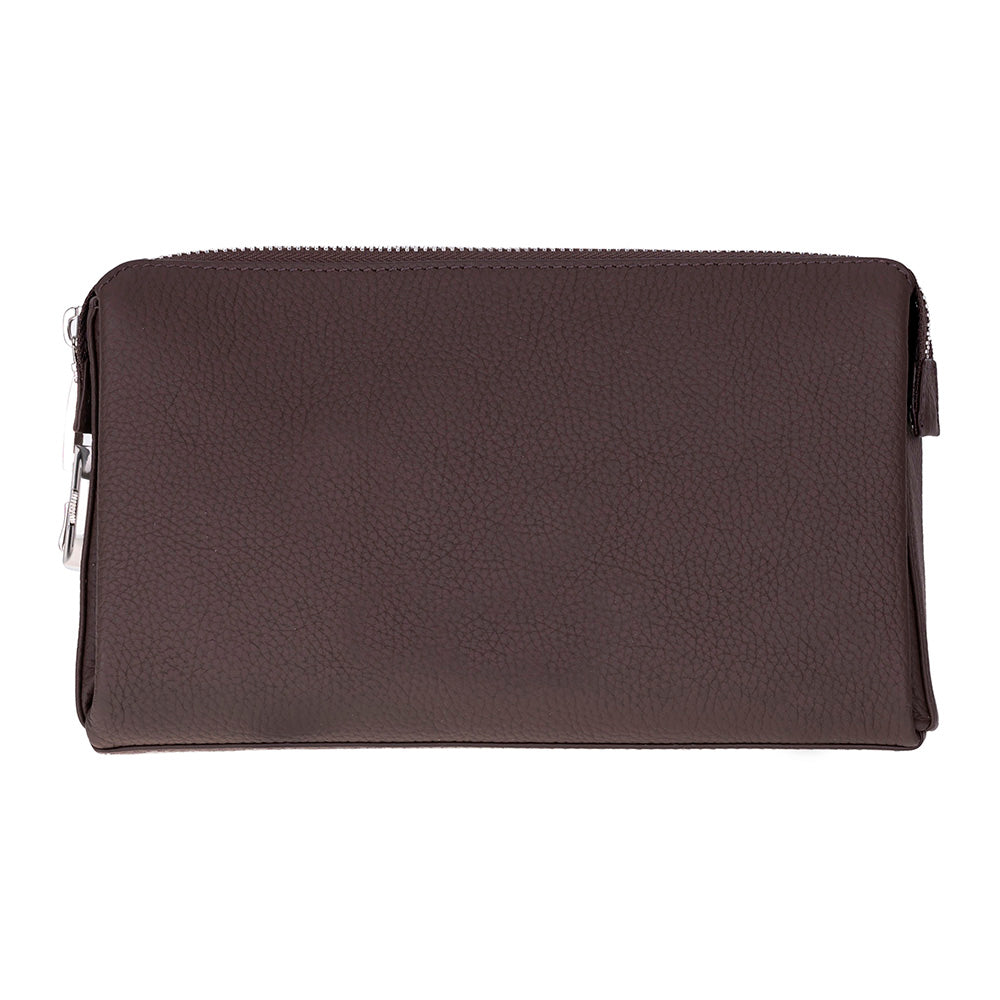 Lupus Leather Clutch Bag