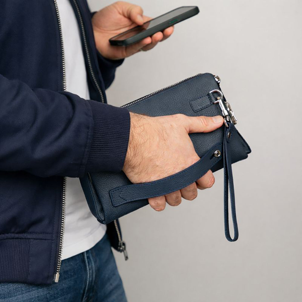 Clutch-Tasche aus Lupusleder