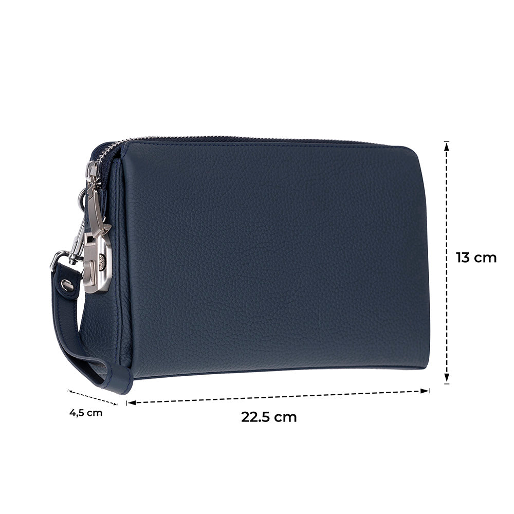Clutch-Tasche aus Lupusleder