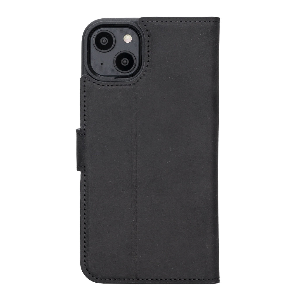 Liluri iPhone 14 Plus abnehmbare Leder-Brieftaschenhülle