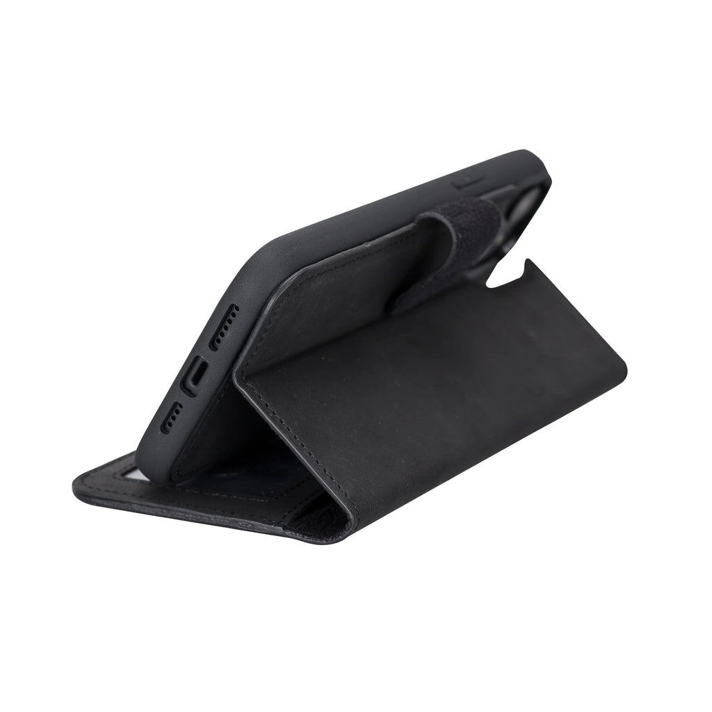 Liluri iPhone 14 Plus abnehmbare Leder-Brieftaschenhülle