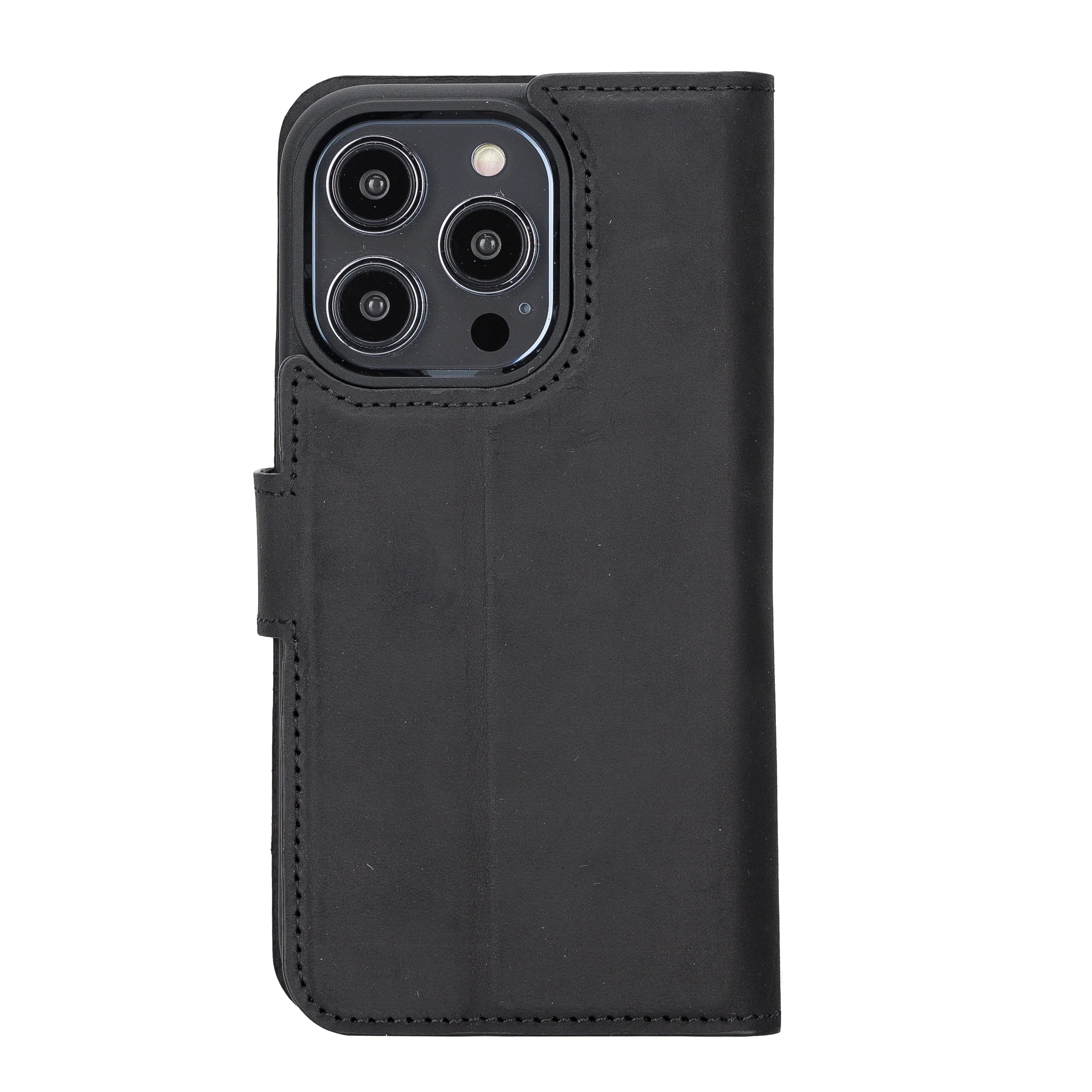 Liluri iPhone 14 Pro abnehmbare Leder-Brieftaschenhülle