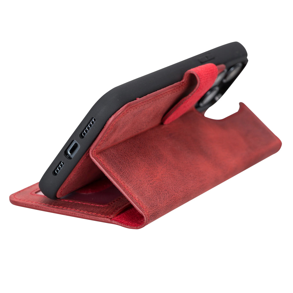 Liluri iPhone 14 Pro Max abnehmbare Leder-Brieftaschenhülle