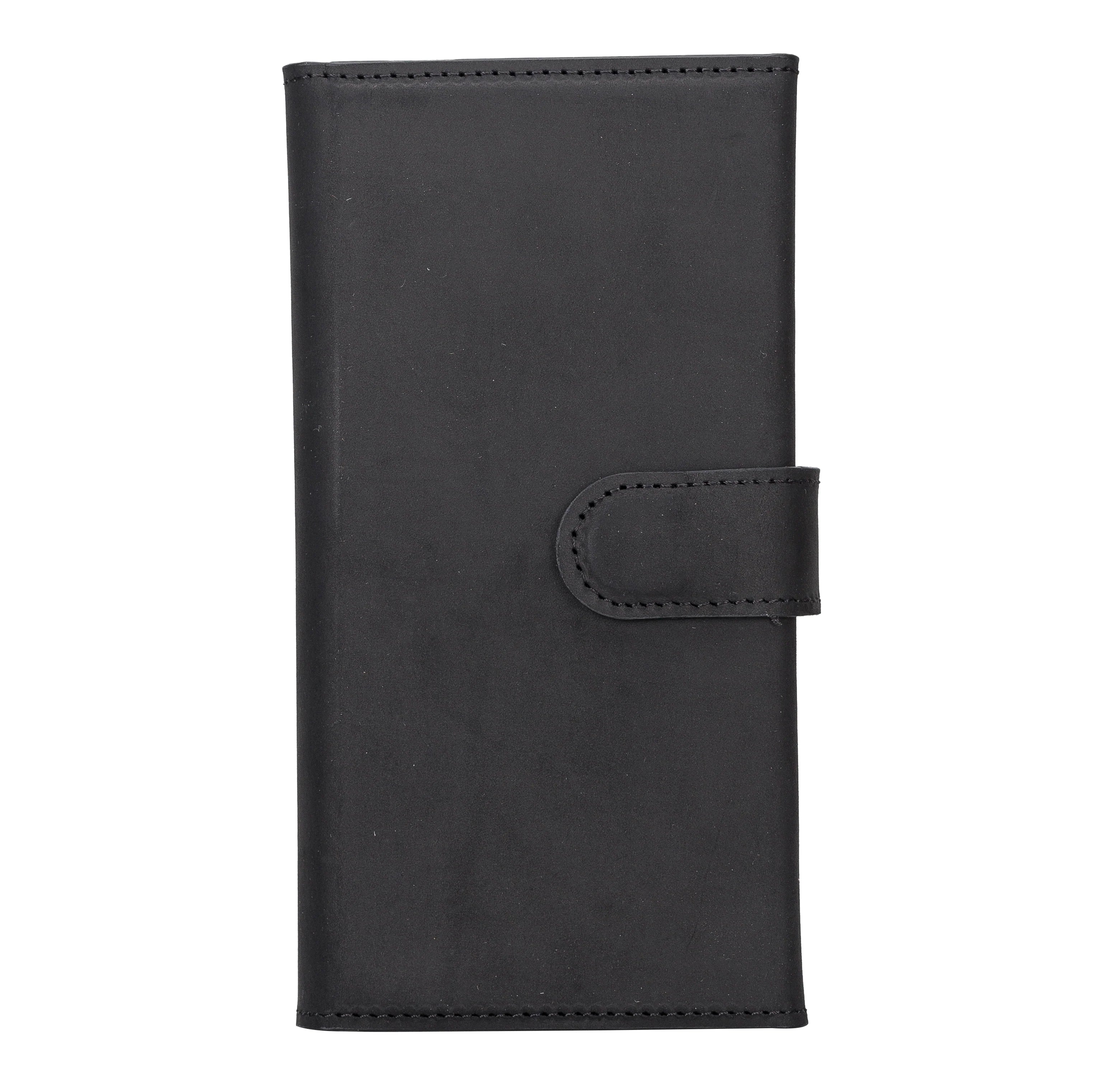 Santa I Phone 14 Plus Leather Detachable Wallet Case