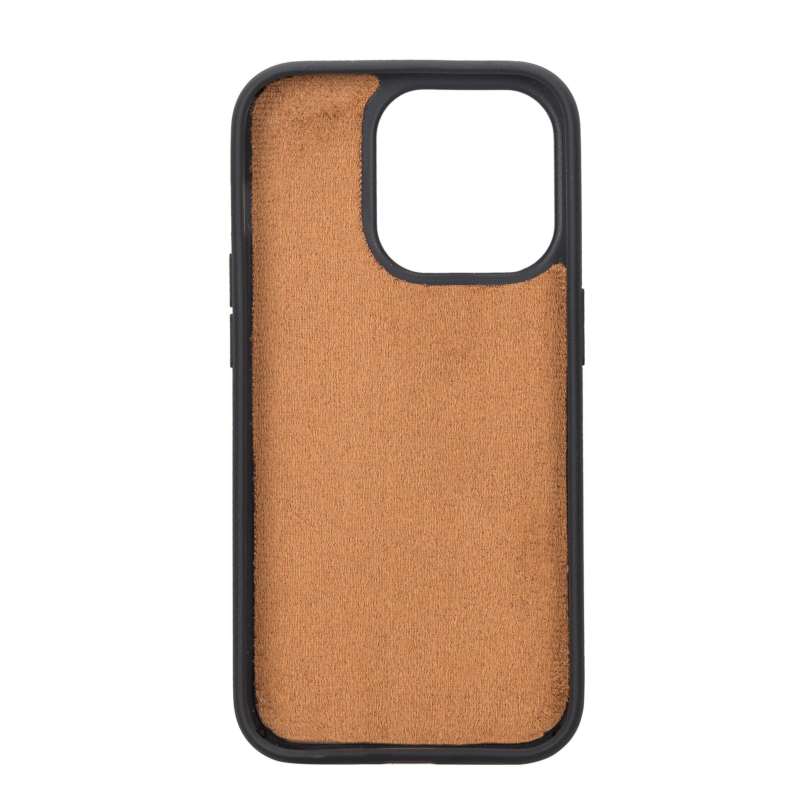 Weihnachtsmann iPhone 14 Pro Leder-Abnehmbare Brieftaschenhülle