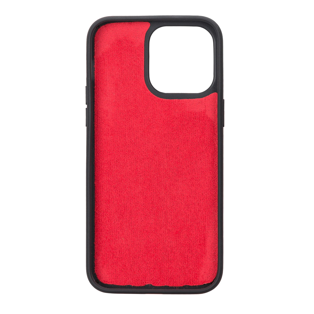 Weihnachtsmann iPhone 14 Pro Max Leder-Brieftaschenhülle mit abnehmbarem Portemonnaie
