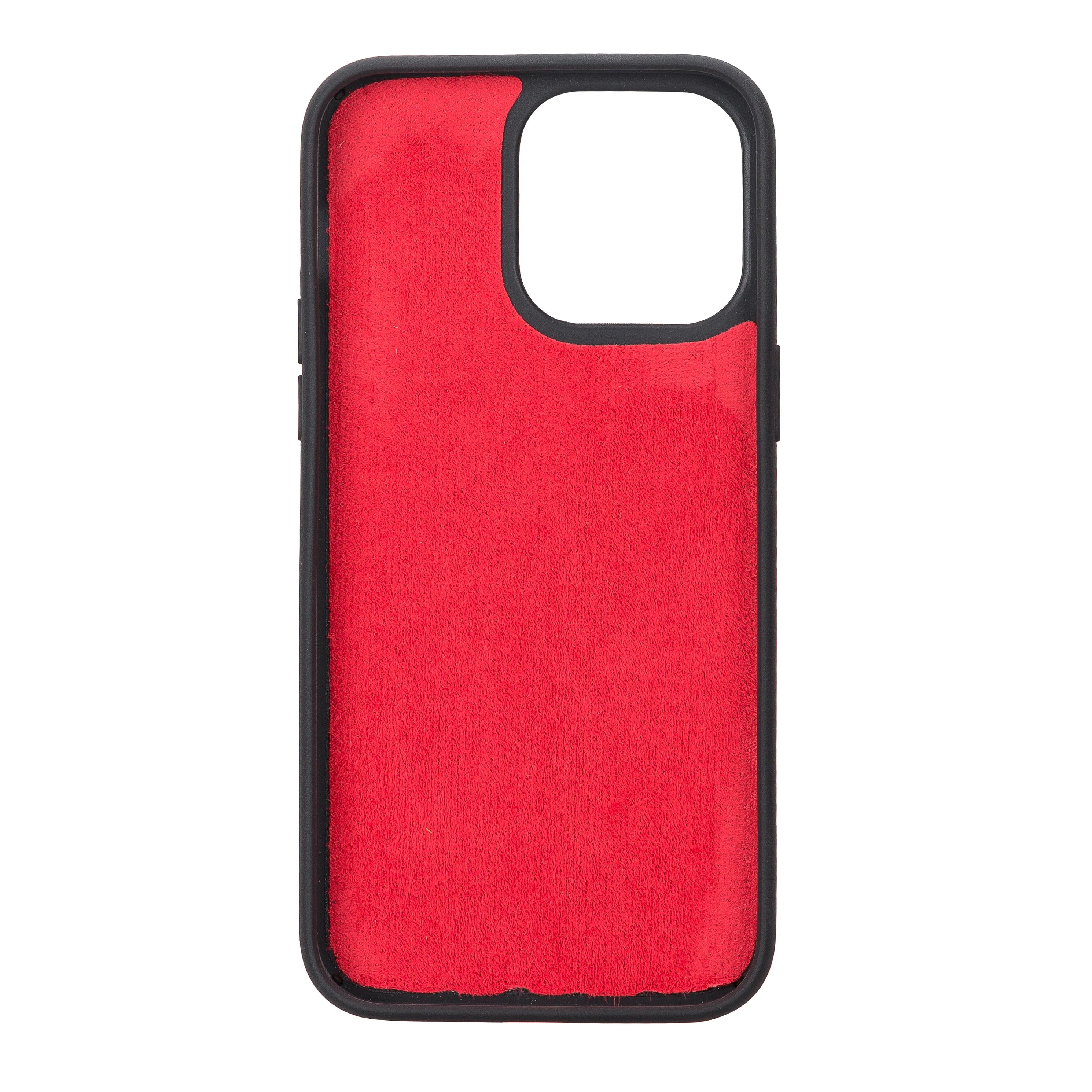 Weihnachtsmann iPhone 14 Pro Max Leder-Brieftaschenhülle mit abnehmbarem Portemonnaie