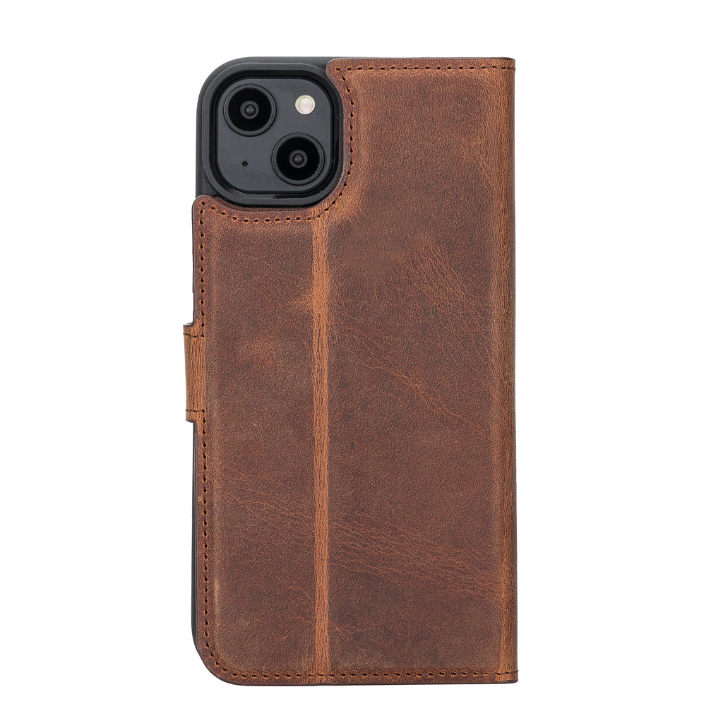 Liluri iPhone 14 Plus abnehmbare Leder-Brieftaschenhülle