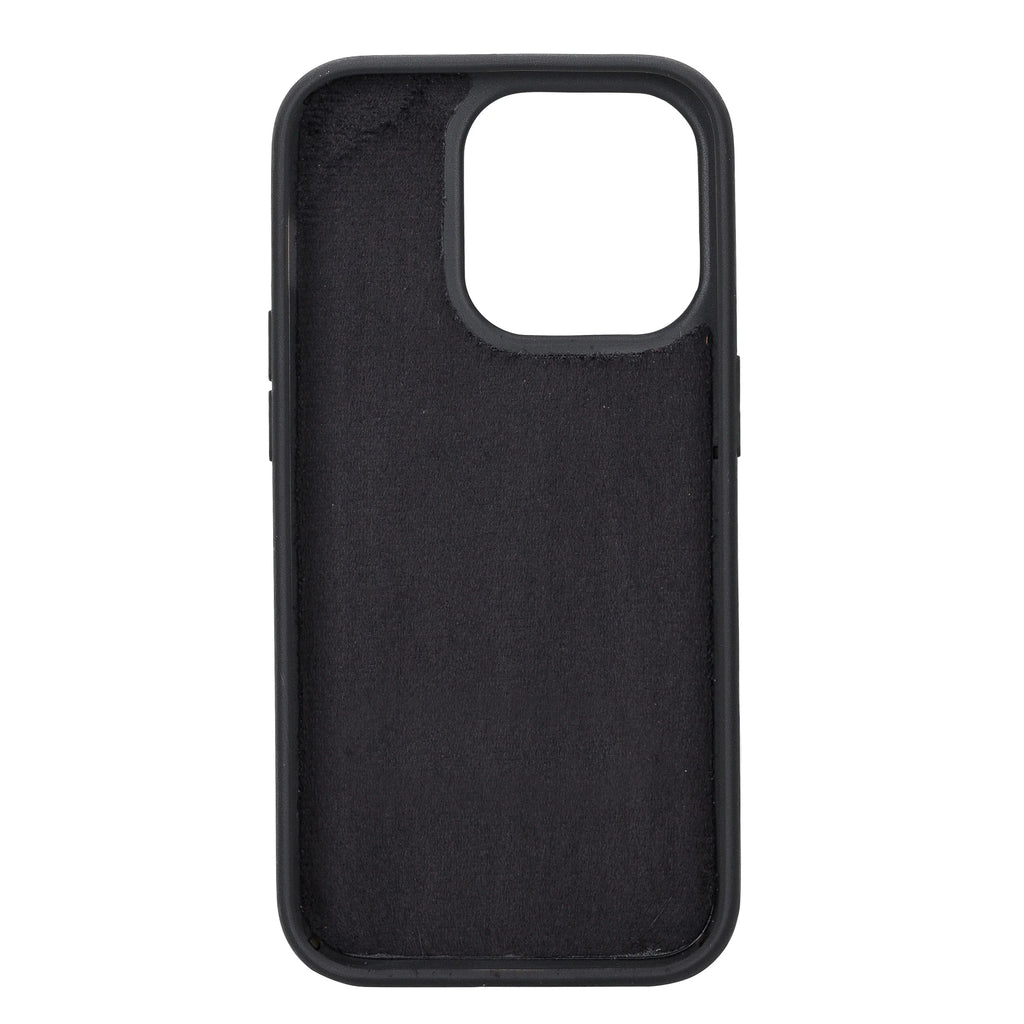Weihnachtsmann iPhone 14 Pro Leder-Abnehmbare Brieftaschenhülle