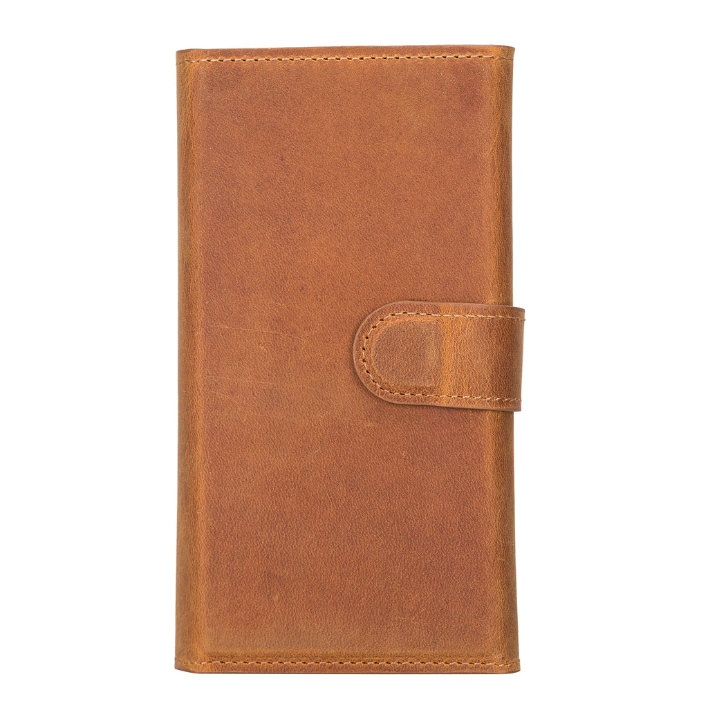 Weihnachtsmann iPhone 14 Pro Leder-Abnehmbare Brieftaschenhülle