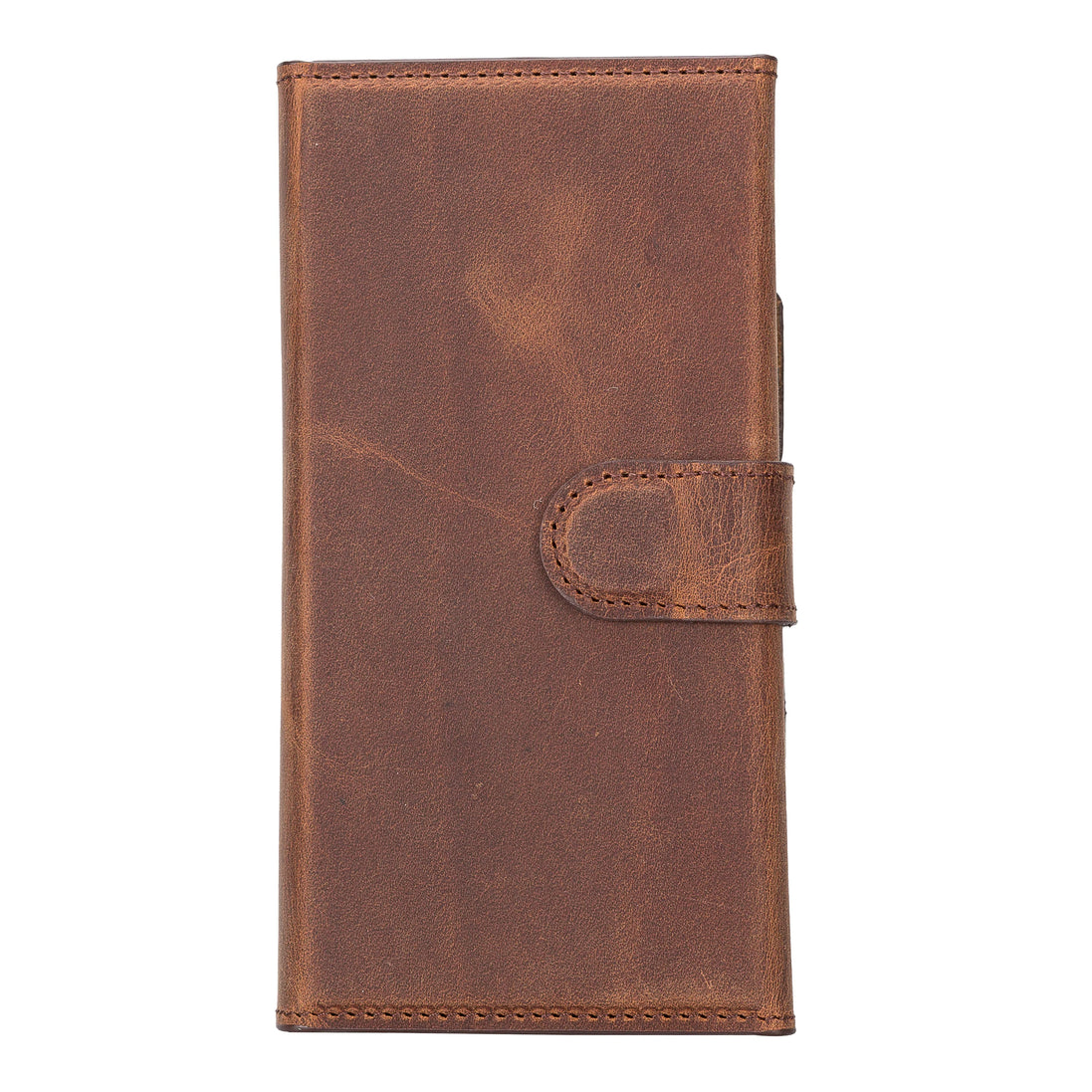 Weihnachtsmann iPhone 14 Leder-Brieftaschenhülle mit abnehmbarem Portemonnaie