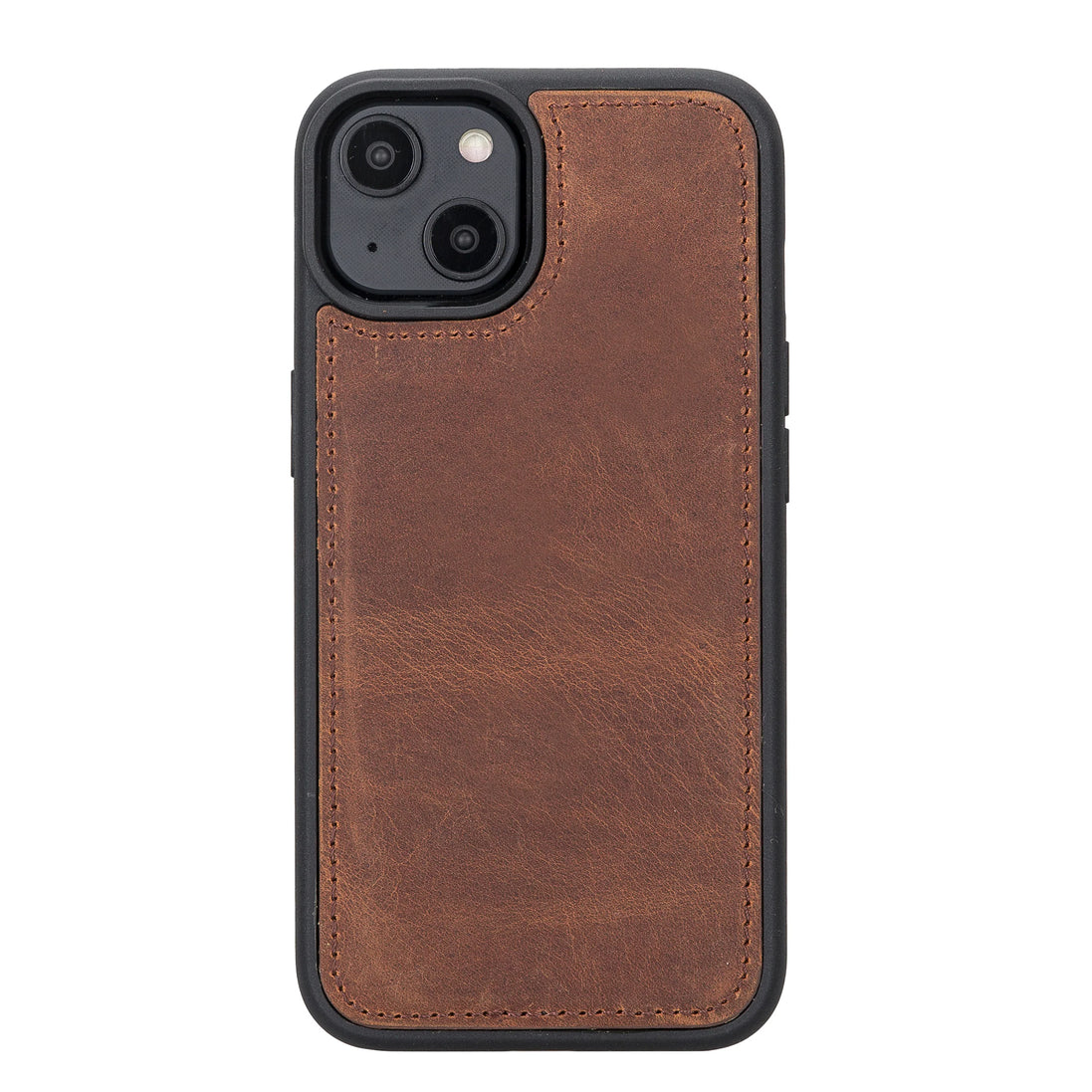 Weihnachtsmann iPhone 14 Leder-Brieftaschenhülle mit abnehmbarem Portemonnaie