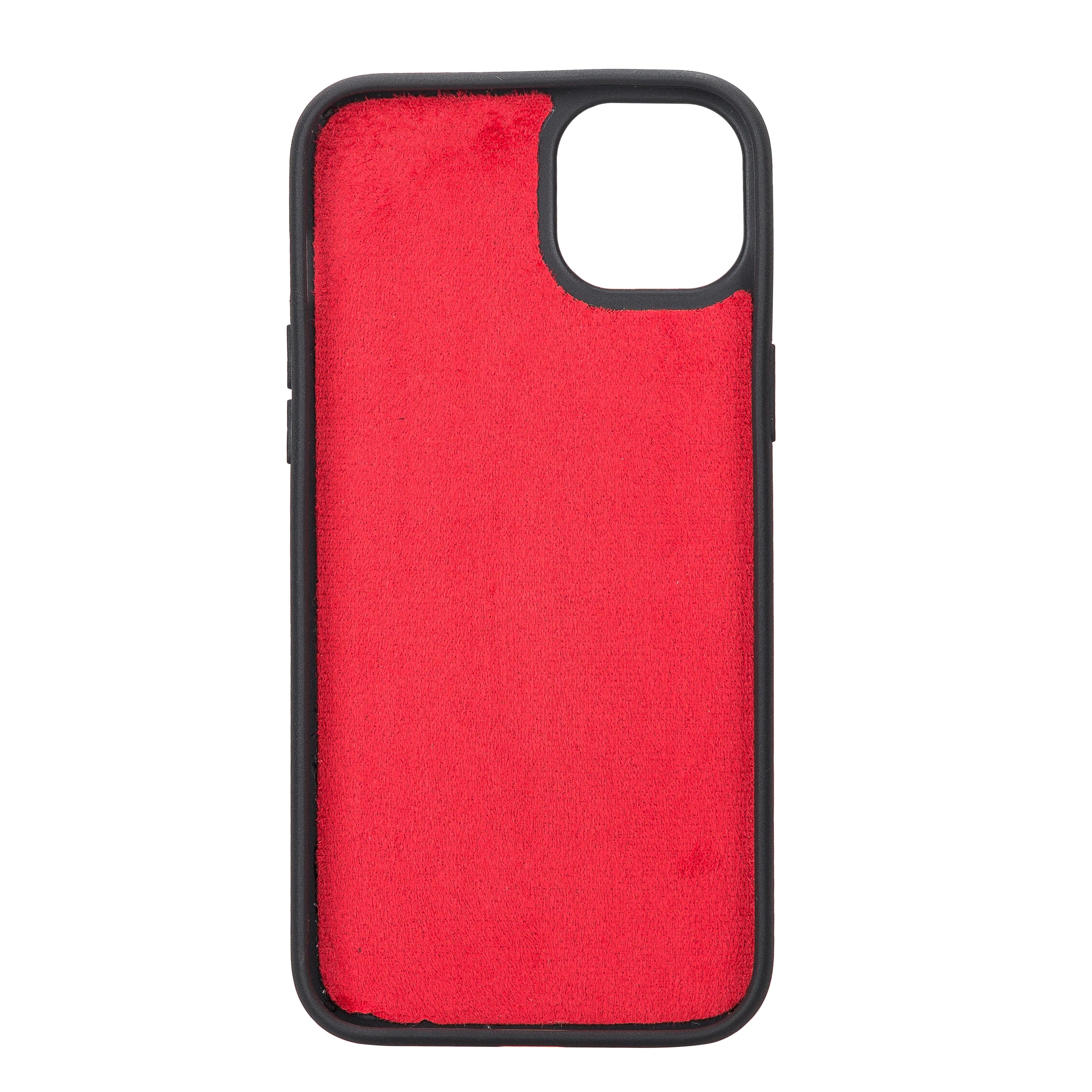 Weihnachtsmann iPhone 14 Plus Leder-Brieftaschenhülle mit abnehmbarem Verschluss