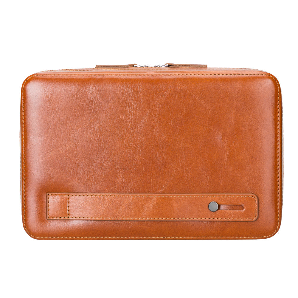 Reisekabelorganizer aus Leder