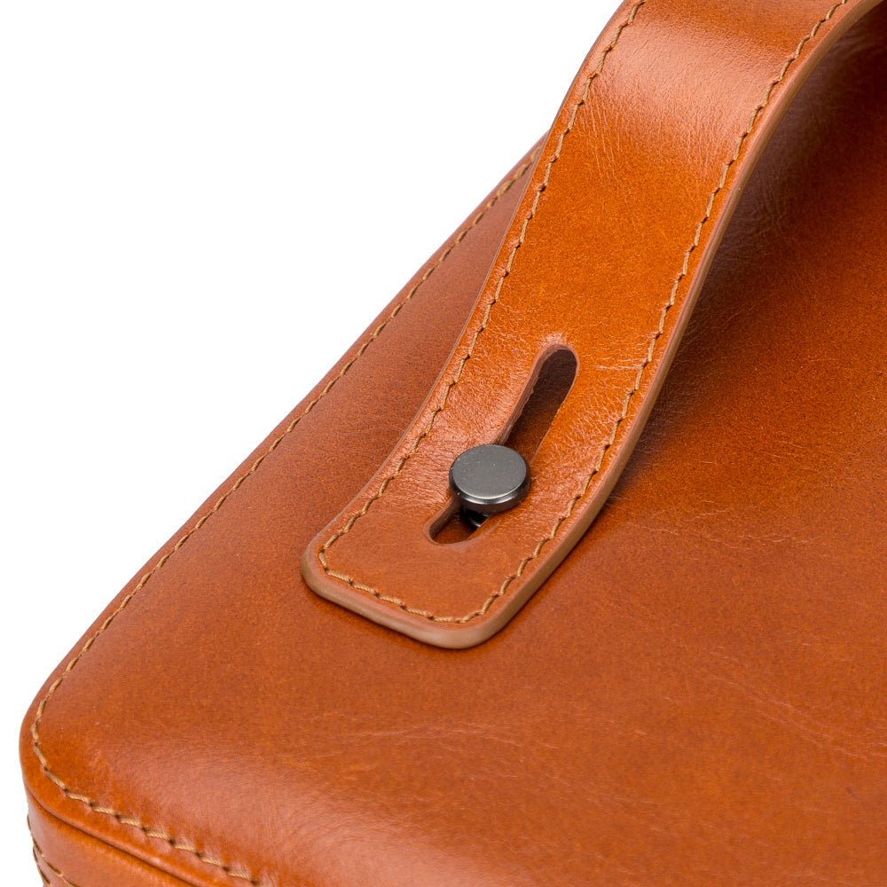 Reisekabelorganizer aus Leder