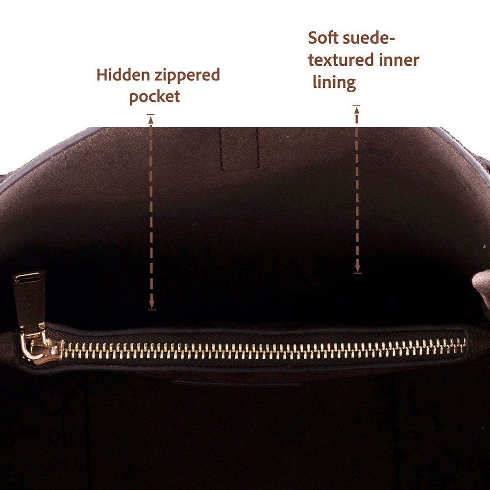 Azura Damen-Ledertasche