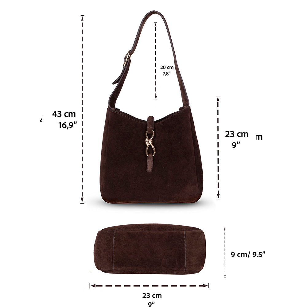 Azura Damen-Ledertasche