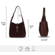 Azura Damen-Ledertasche