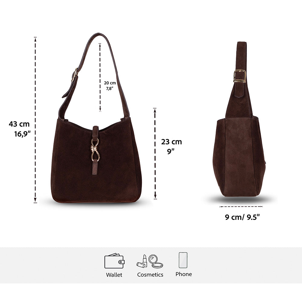 Azura Damen-Ledertasche