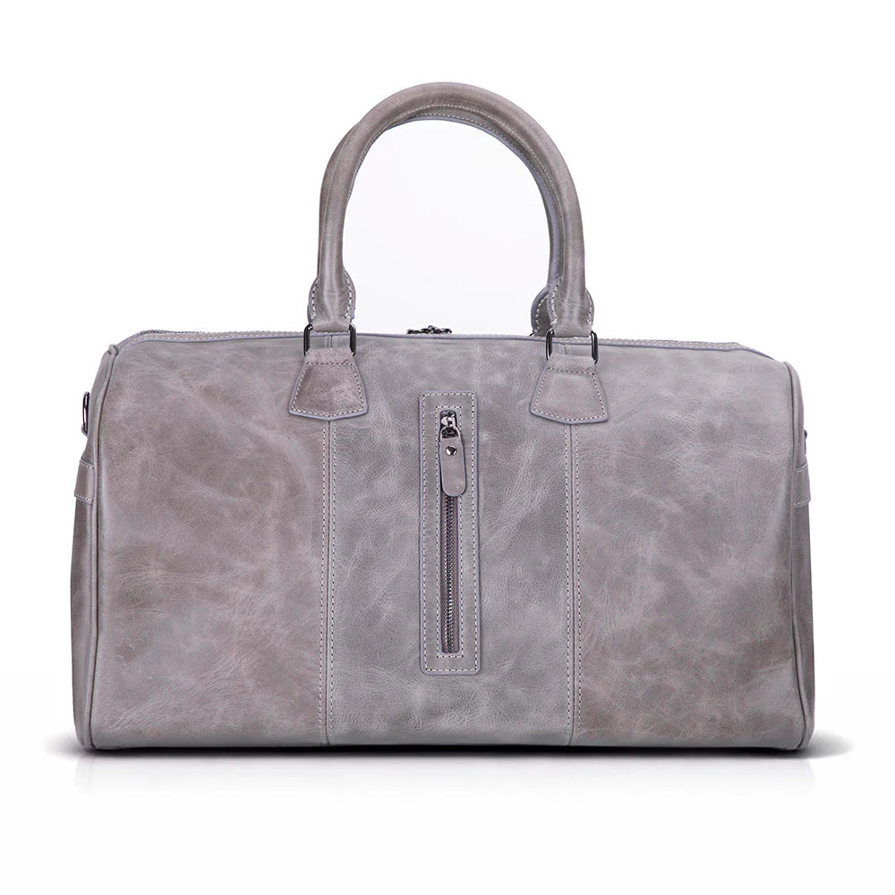 Dolly Handcrafted Leather Duffle Bag | Full Grain Leather Weekender Travel Bag