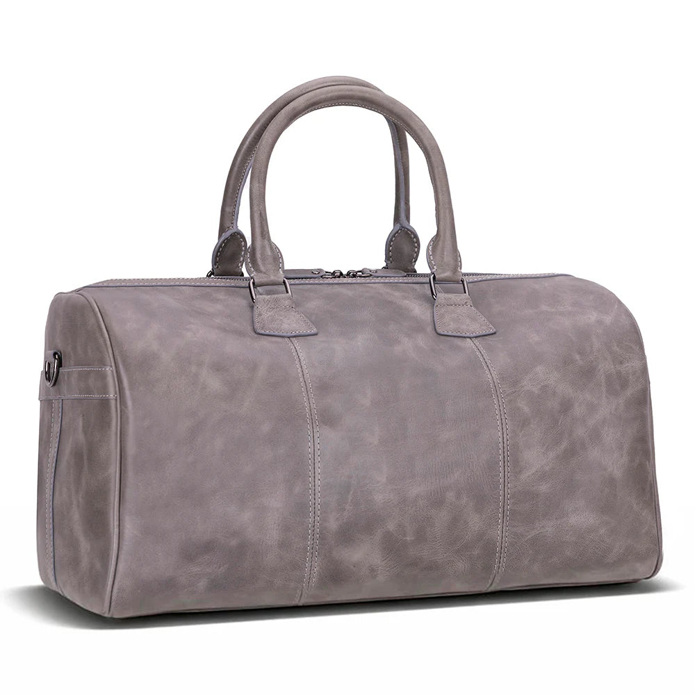 Dolly Handcrafted Leather Duffle Bag | Full Grain Leather Weekender Travel Bag