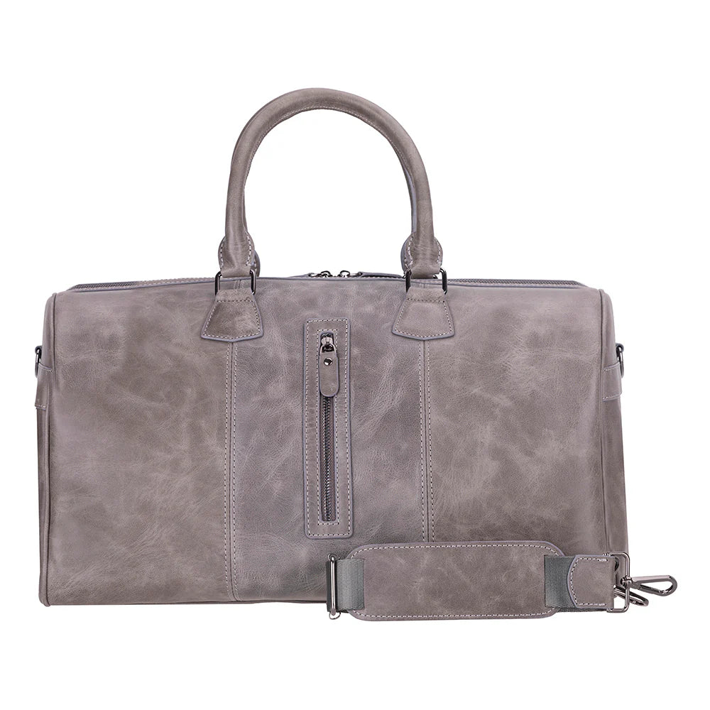 Dolly Handcrafted Leather Duffle Bag | Full Grain Leather Weekender Travel Bag