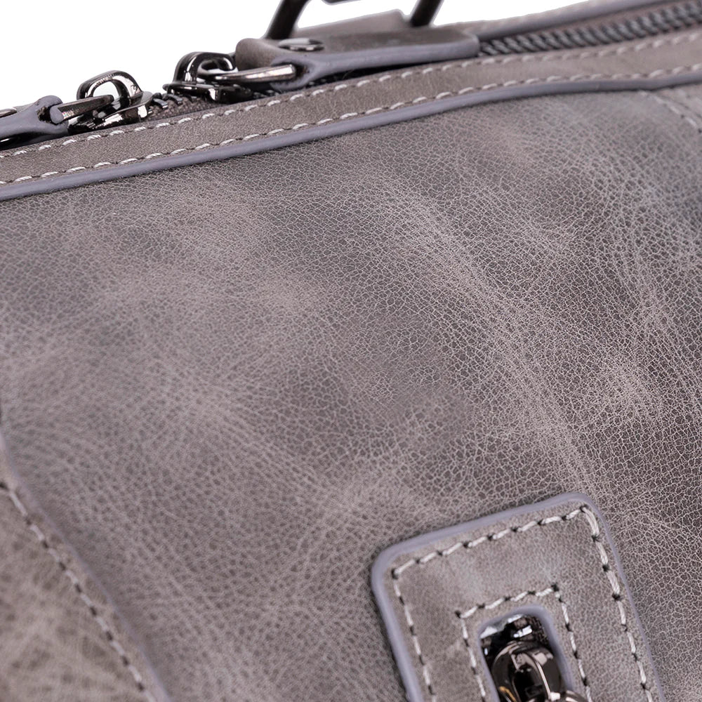Dolly Handcrafted Leather Duffle Bag | Full Grain Leather Weekender Travel Bag