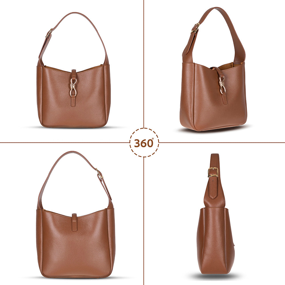 Azura Damen-Ledertasche