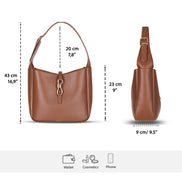 Azura Damen-Ledertasche