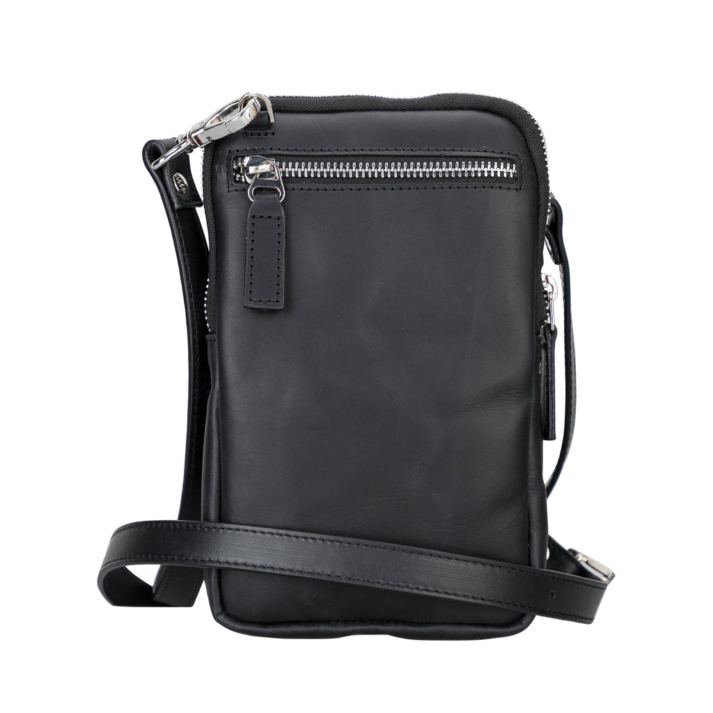 Nino Genuine Leather Crossbody Bag