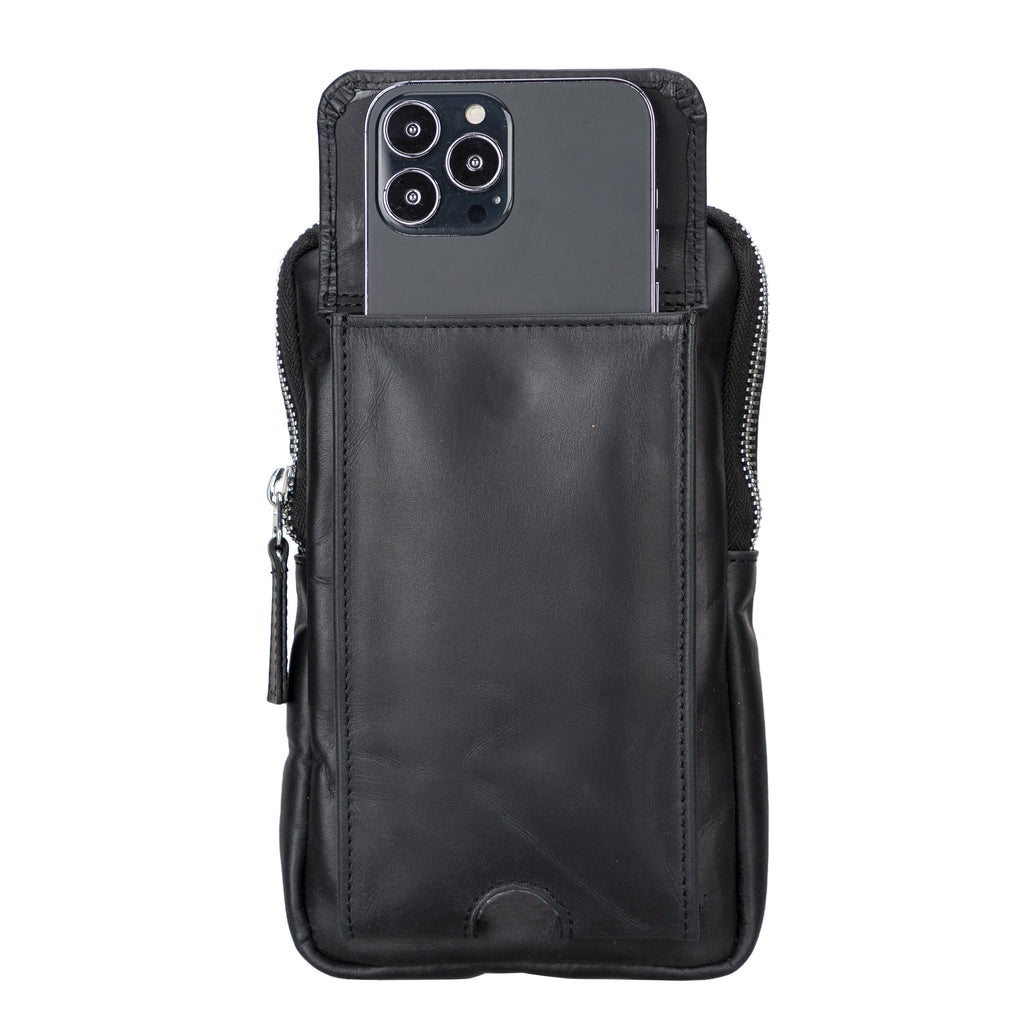 Nino Genuine Leather Crossbody Bag