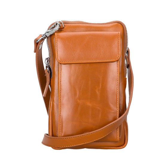 Nino Genuine Leather Crossbody Bag