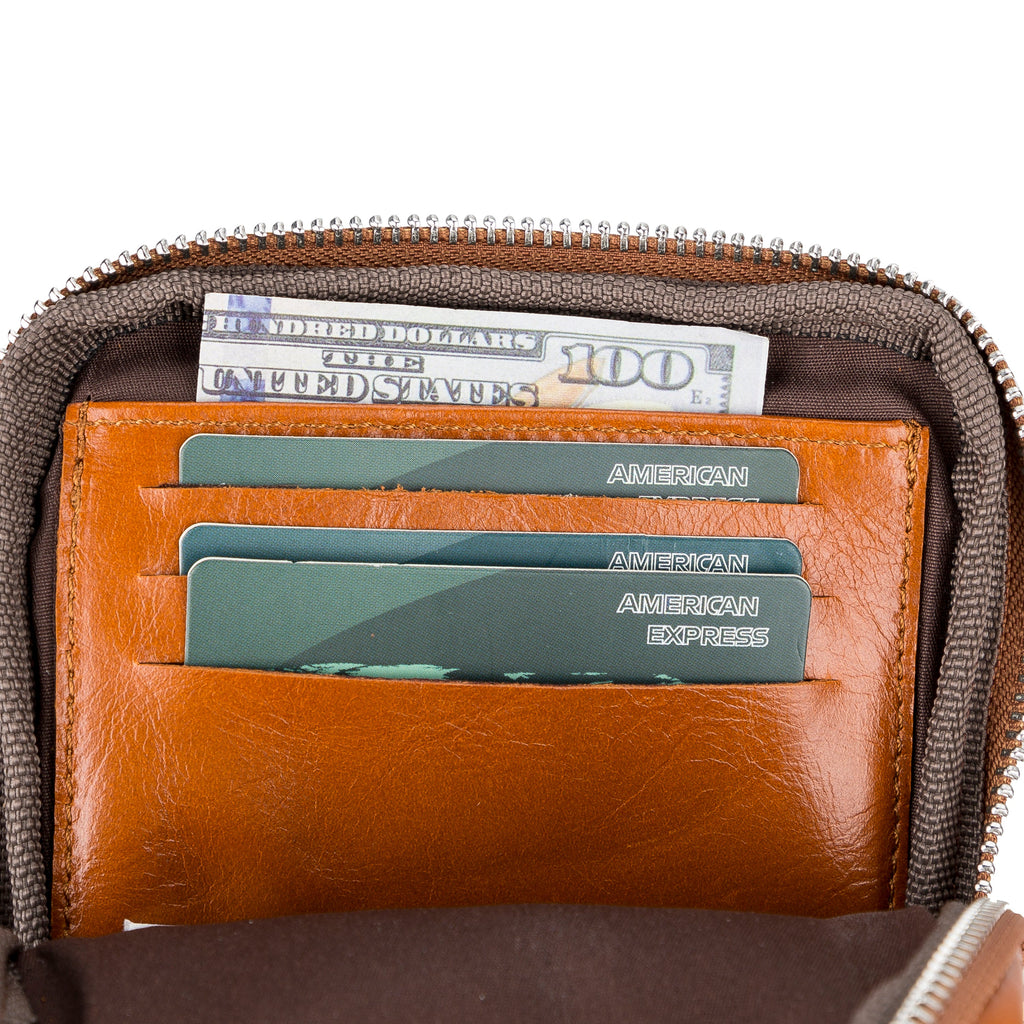 Nino Genuine Leather Crossbody Bag