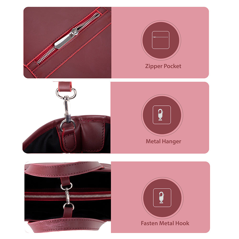 Valetto Leder-Tragetasche