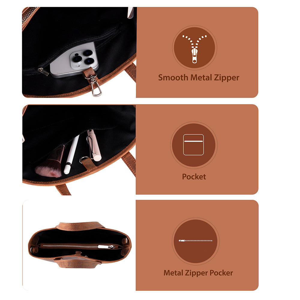 Valetto Leder-Tragetasche