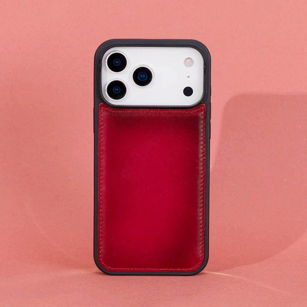 Flex Cover I Phone 17 Pro Leather Case